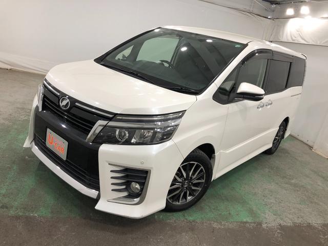 ヴォクシーＺＳ　車検整備付／走行８６３１８キロ／ナビ／後席モニター１年保証距離無制限　擦り傷　走行８６３１８キロ　後席モニター　ナビ　バックカメラ　ＥＴＣ　Ｃソナー　オートライト　ＬＥＤヘッドランプ　アイドリングストップ　両側電動スライドドア　Ｂｌｕｅｔｏｏｔｈ（埼玉県）の中古車