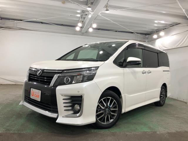 ヴォクシーＺＳ　車検整備付／走行８６３１８キロ／ナビ／後席モニター１年保証距離無制限　擦り傷　走行８６３１８キロ　後席モニター　ナビ　バックカメラ　ＥＴＣ　Ｃソナー　オートライト　ＬＥＤヘッドランプ　アイドリングストップ　両側電動スライドドア　Ｂｌｕｅｔｏｏｔｈ（埼玉県）の中古車