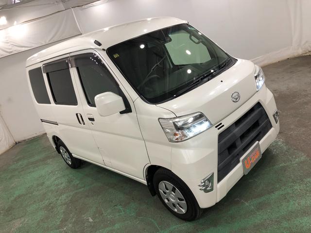 ハイゼットカーゴクルーズターボＳＡIII　走行距離１１７１４４キロ／マット１年保証距離無制限　走行距離１１７１４４キロ　純正フロアマット　助手席エアバッグ　オートマチックハイビーム　ＬＥＤヘッドランプ　アイドリングストップ　スマートアシスト３　両側スライドドア（埼玉県）の中古車