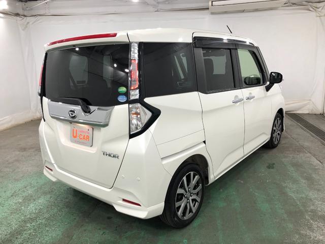 トールカスタムＧ　ターボ　ＳＡIII　車検整備付　純正ナビ１年保証距離無制限　走行距離２５２５４キロ　バックモニター　ＥＴＣ　ＦＲドラレコ　純正マット　ＬＥＤヘッドランプ　アイドリングストップ　シートヒーター　左右パワースライドドア（埼玉県）の中古車