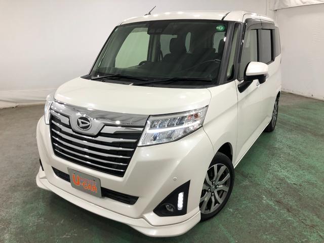 トールカスタムＧ　ターボ　ＳＡIII　車検整備付　純正ナビ１年保証距離無制限　走行距離２５２５４キロ　バックモニター　ＥＴＣ　ＦＲドラレコ　純正マット　ＬＥＤヘッドランプ　アイドリングストップ　シートヒーター　左右パワースライドドア（埼玉県）の中古車
