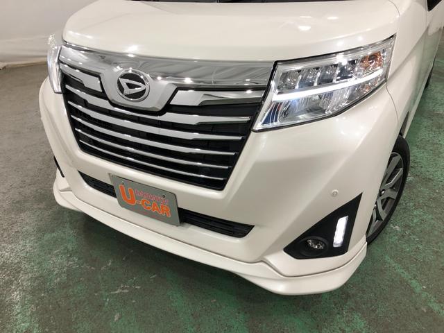 トールカスタムＧ　ターボ　ＳＡIII　車検整備付　純正ナビ１年保証距離無制限　走行距離２５２５４キロ　バックモニター　ＥＴＣ　ＦＲドラレコ　純正マット　ＬＥＤヘッドランプ　アイドリングストップ　シートヒーター　左右パワースライドドア（埼玉県）の中古車