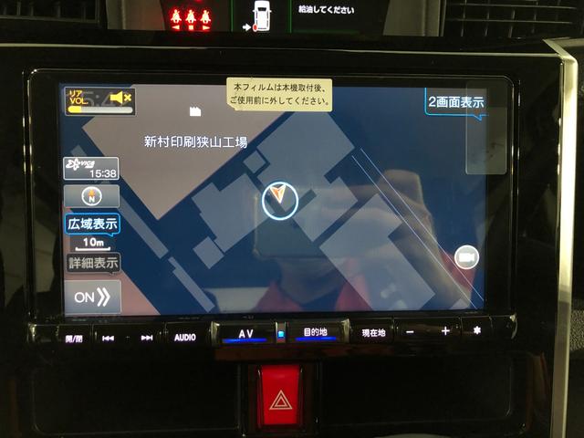 トールカスタムＧ　ターボ　ＳＡIII　車検整備付　純正ナビ１年保証距離無制限　走行距離２５２５４キロ　バックモニター　ＥＴＣ　ＦＲドラレコ　純正マット　ＬＥＤヘッドランプ　アイドリングストップ　シートヒーター　左右パワースライドドア（埼玉県）の中古車