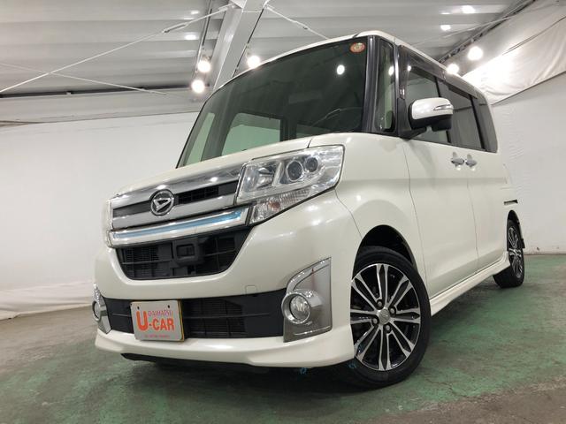 タントカスタムＲＳ　ＳＡ　走行４３４２０キロ／ナビバックカメラ保証１年間・距離無制限付き　キーフリー　ナビ　バックカメラ　ＵＳＢ入力端子　ブルートゥース　両側電動スライドドア　ＬＥＤヘッドライト　オートライト（埼玉県）の中古車