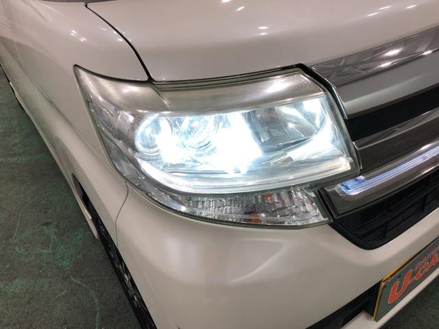 タントカスタムＲＳ　ＳＡ　走行４３４２０キロ／ナビバックカメラ保証１年間・距離無制限付き　キーフリー　ナビ　バックカメラ　ＵＳＢ入力端子　ブルートゥース　両側電動スライドドア　ＬＥＤヘッドライト　オートライト（埼玉県）の中古車