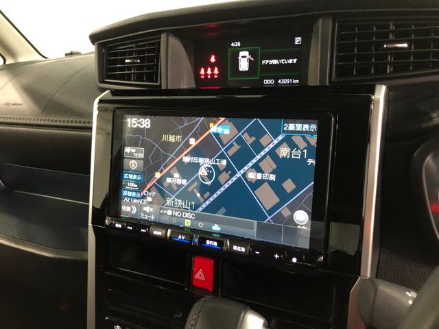 トールカスタムＧ　ターボ　走行４３０９１キロ／純正ナビバックカメラワンオーナー　禁煙車　キーフリー　純正９インチナビ　バックカメラ　ドラレコ　ＵＳＢ入力端子　ブルートゥース　クリアランスソナー　両側電動スライドドア　ＬＥＤヘッドライト　オートライト（埼玉県）の中古車