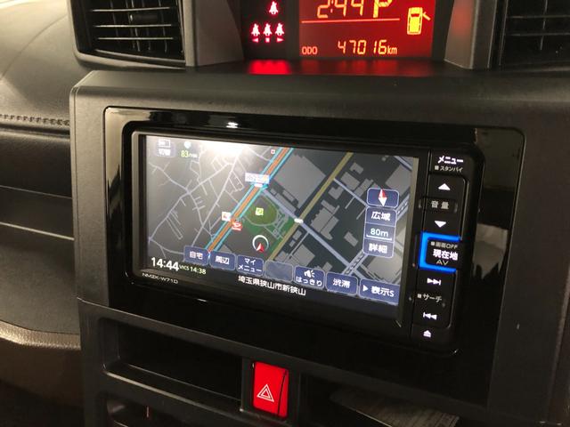 トールＸ　車検整備付／走行距離４７０１６キロ／ナビ／バックカメラ１年保証距離無制限　走行距離４７０１６キロ　車検整備付　純正フルセグナビ　バックカメラ　ブルートゥース　純正カーペットマット　オートライト　アイドリングストップ　片側電動スライドドア　キーフリー（埼玉県）の中古車