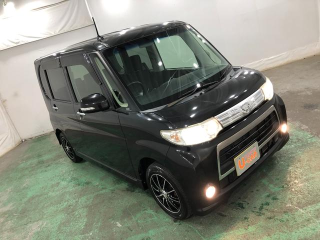タントカスタムＸ　走行１０４３５９キロ／マット／ＨＩＤヘッドランプ１年保証距離無制限　走行距離１０４３５９キロ　マット　助手席エアバッグ　ＨＩＤヘッドランプ　アイドリングストップ　片側電動スライドドア　オートエアコン　電動格納式ドアミラー（埼玉県）の中古車
