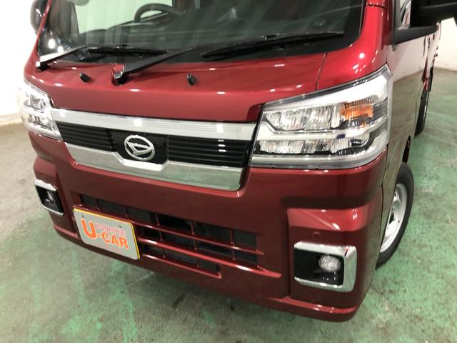 ハイゼットトラックジャンボエクストラ　走行距離９８０１キロ／ＬＥＤヘッドランプＵＳＢソケット　助手席エアバッグ　クリアランスソナー　オートライト　ＬＥＤヘッドランプ　アイドリングストップ　荷台作業灯　プッシュボタンスタート　キーフリー　１年保証距離無制限　走行距離９８０１キロ（東京都）の中古車