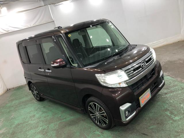 タントカスタムＲＳ　走行距離４４５９７キロ／フルセグナビ／マット１年保証距離無制限　走行距離４４５９７キロ　フルセグナビ　バックカメラ　ブルートゥース　純正カーペットマット　助手席エアバッグ　ＬＥＤヘッドランプ　アイドリングストップ　両側電動スライドドア（埼玉県）の中古車