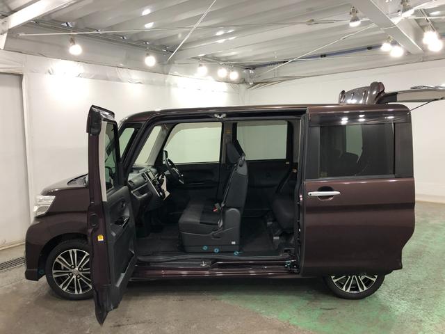 タントカスタムＲＳ　走行距離４４５９７キロ／フルセグナビ／マット１年保証距離無制限　走行距離４４５９７キロ　フルセグナビ　バックカメラ　ブルートゥース　純正カーペットマット　助手席エアバッグ　ＬＥＤヘッドランプ　アイドリングストップ　両側電動スライドドア（埼玉県）の中古車