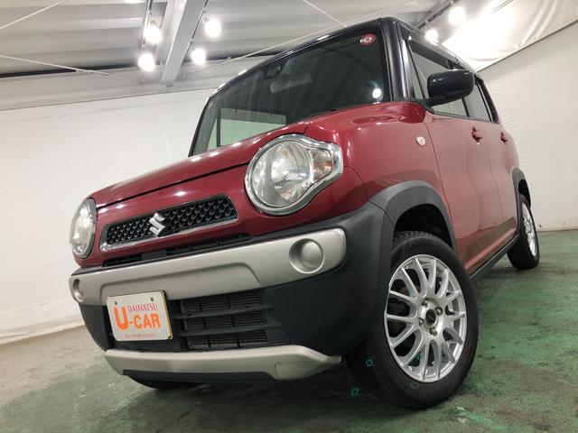 ハスラーＧ　走行距離３７９９８キロ／ワンセグナビ／カーペットマット１年保証距離無制限　走行距離３７９９８キロ　ワンセグナビ　純正カーペットマット　アイドリングストップ　シートヒーター　電動格納式ドアミラー　オートエアコン（埼玉県）の中古車
