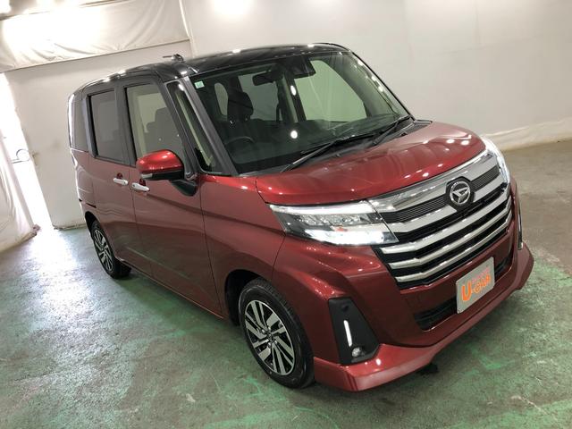 トールカスタムＧ　走行距離４２５６キロ／ＬＥＤヘッドランプ／マット１年保証距離無制限　走行距離４２５６キロ　純正マット　助手席エアバッグ　オートライト　ＬＥＤヘッドランプ　アイドリングストップ　両側電動スライドドア　オート格納式ドアミラー　電動パーキングブレーキ（埼玉県）の中古車