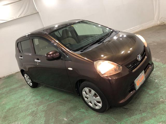 ミライースＸ　車検整備付／ＣＤチューナー／マット１年保証距離無制限　走行２３３２９キロ　車検整備付　ＣＤチューナー　アイドリングストップ　取扱説明書　メンテナンスノート　ドリンクホルダー　パワーウィンドウ　インパネＡＴ　エアコン　レベライザー（埼玉県）の中古車