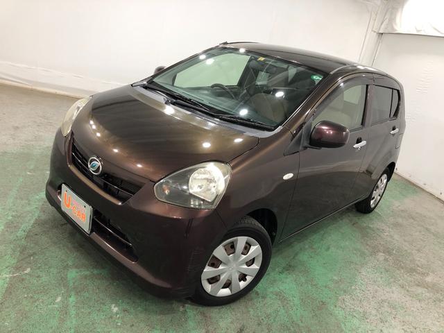 ミライースＸ　車検整備付／ＣＤチューナー／マット１年保証距離無制限　走行２３３２９キロ　車検整備付　ＣＤチューナー　アイドリングストップ　取扱説明書　メンテナンスノート　ドリンクホルダー　パワーウィンドウ　インパネＡＴ　エアコン　レベライザー（埼玉県）の中古車
