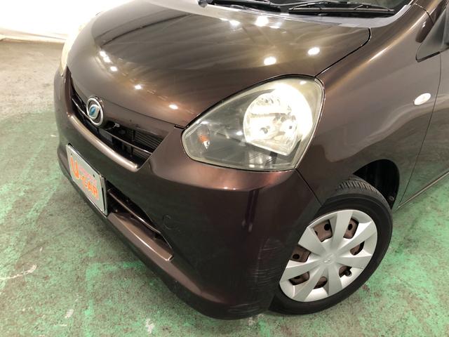 ミライースＸ　車検整備付／ＣＤチューナー／マット１年保証距離無制限　走行２３３２９キロ　車検整備付　ＣＤチューナー　アイドリングストップ　取扱説明書　メンテナンスノート　ドリンクホルダー　パワーウィンドウ　インパネＡＴ　エアコン　レベライザー（埼玉県）の中古車