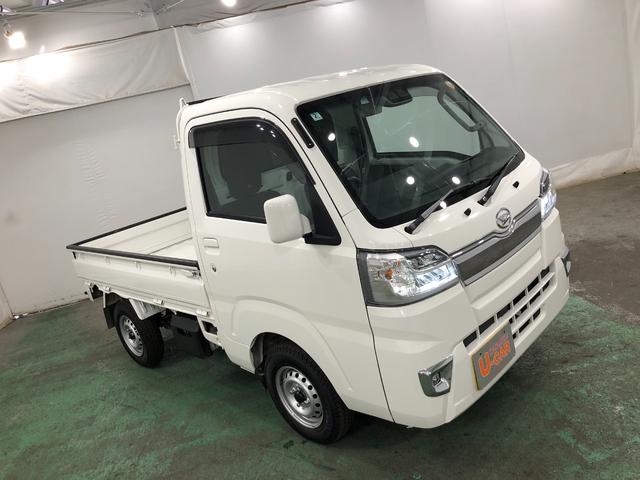 ハイゼットトラックエクストラＳＡIIIｔ　４ＷＤ／走行距離３８０６キロ／ナビ１年保証距離無制限　走行距離３８０６キロ　４ＷＤ　フルセグナビ　ブルートゥース　純正マット　助手席エアバッグ　クリアランスソナー　オートライト　ＬＥＤヘッドランプ（埼玉県）の中古車