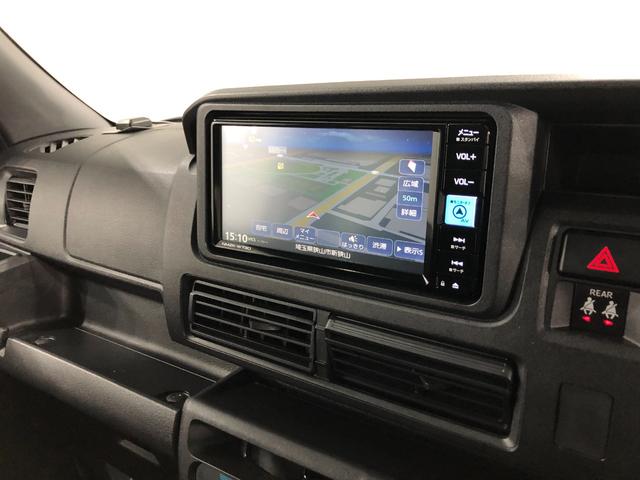 ハイゼットカーゴＤＸ　走行距離６００８キロ／純正フルセグナビ／ドラレコ１年保証距離無制限　走行距離６００８キロ　純正フルセグナビ　ドラレコ　ブルートゥース　マット　助手席エアバッグ　クリアランスソナー　オートライト　両側スライドドア（埼玉県）の中古車