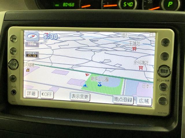 ノアＸ　車検整備付／走行距離８０４６７キロ／ＴＶレスナビ１年保証距離無制限　走行距離８０４６７キロ　車検整備付　ＴＶレスナビ　純正カーペットマット　助手席エアバッグ　ドリンクホルダー　オートエアコン（埼玉県）の中古車