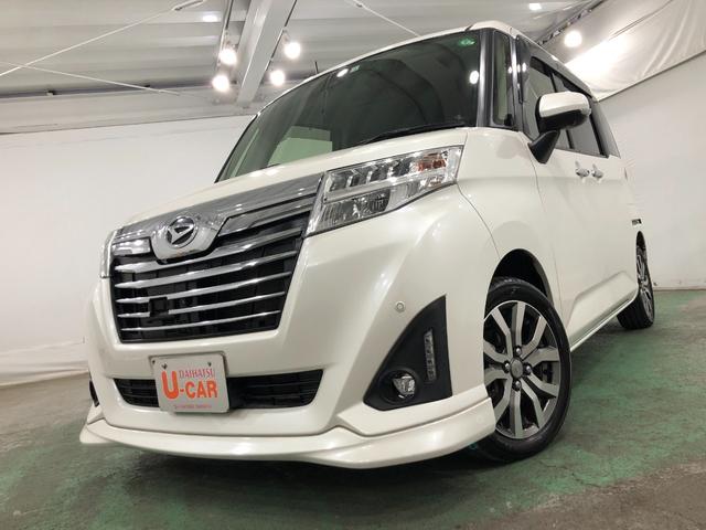トールカスタムＧ　ターボ　ＳＡII　車検整備付／走行４９６４２キロ１年保証距離無制限　走行距離４９６４２キロ　車検整備付　９インチフルセグナビ　パノラマモニター　ドラレコ　純正マット　ＬＥＤヘッドランプ　アイドリングストップ　シートヒーター　両側電動スライドドア（埼玉県）の中古車