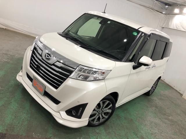 トールカスタムＧ　ターボ　ＳＡII　車検整備付／走行４９６４２キロ１年保証距離無制限　走行距離４９６４２キロ　車検整備付　９インチフルセグナビ　パノラマモニター　ドラレコ　純正マット　ＬＥＤヘッドランプ　アイドリングストップ　シートヒーター　両側電動スライドドア（埼玉県）の中古車