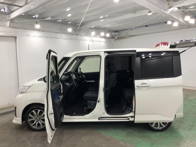 トールカスタムＧ　ターボ　ＳＡII　車検整備付／走行４９６４２キロ１年保証距離無制限　走行距離４９６４２キロ　車検整備付　９インチフルセグナビ　パノラマモニター　ドラレコ　純正マット　ＬＥＤヘッドランプ　アイドリングストップ　シートヒーター　両側電動スライドドア（埼玉県）の中古車