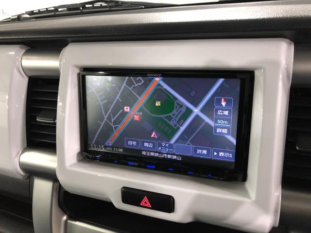 ハスラーＧ　走行距離４８５２９キロ／ワンセグナビ／カーペットマット１年保証距離無制限　走行距離４８５２９キロ　ワンセグナビ　ブルートゥース　純正カーペットマット　助手席エアバッグ　アイドリングストップ　シートヒーター（埼玉県）の中古車
