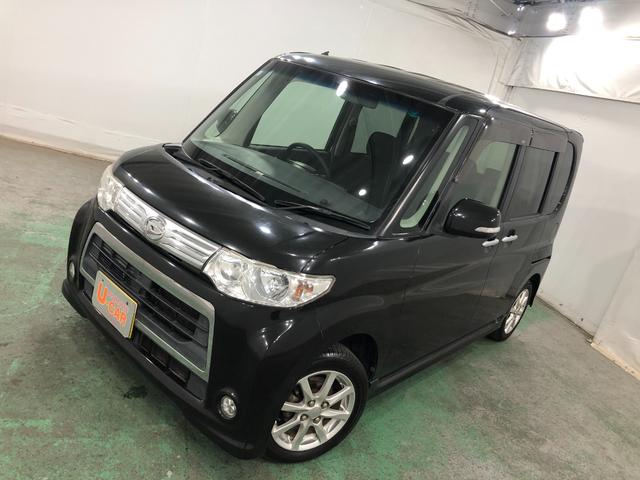 タントカスタムＸ　喫煙車一年保証走行距離無制限　走行距離７２８７６キロ　フルセグナビ　ブルートゥース　ＤＶＤ再生　ＥＴＣ　ＨＩＤヘッドランプ　ベンチシート（埼玉県）の中古車