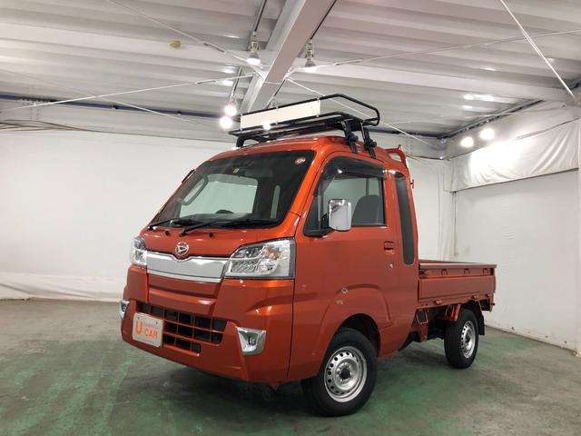 ハイゼットトラックジャンボＳＡIIIｔ　４ＷＤ／ＭＴ車／走行距離１９５９１キロ１年保証距離無制限　走行１９５９１キロ　４ＷＤ　ＭＴ　ルーフキャリア　Ｃソナー　オートライト　ＬＥＤヘッドランプ　助手席エアバック　純正マット　パワーウィンドウ　５速マニュアル　横滑り防止システム（埼玉県）の中古車