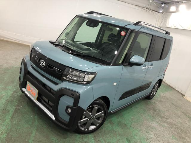 タントファンクロスターボ　走行距離３６９２キロ／シートヒーター１年保証距離無制限　走行距離３６９２キロ　マット　サイドエアバッグ　ＬＥＤヘッドランプ　アイドリングストップ　シートヒーター　両側電動スライドドア　プッシュボタンスタート　オート格納式ドアミラー（埼玉県）の中古車