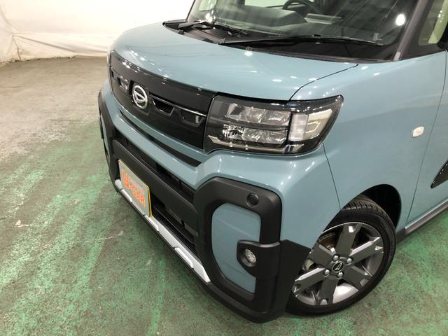 タントファンクロスターボ　走行距離３６９２キロ／シートヒーター１年保証距離無制限　走行距離３６９２キロ　マット　サイドエアバッグ　ＬＥＤヘッドランプ　アイドリングストップ　シートヒーター　両側電動スライドドア　プッシュボタンスタート　オート格納式ドアミラー（埼玉県）の中古車