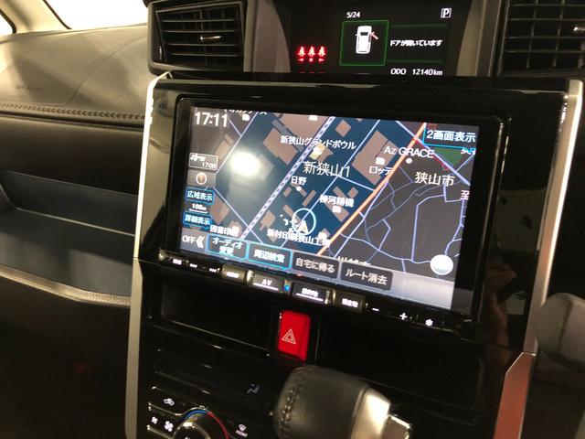 トールカスタムＧ　車検整備付／ナビ／ＴＶ／全周囲カメラ／ドラレコ１年保証距離無制限　走行距離１２１３８キロ　純正カーペットマット　ナビ　ＴＶ　全周囲カメラ　ＤＶＤ再生可　ドライブレコーダー　クリアランスソナー　ＬＥＤオートライト　アイドリングストップ（埼玉県）の中古車