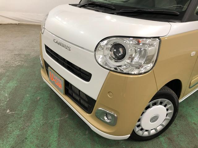 ムーヴキャンバスストライプスＧ　走行距離７２８８キロ／シートヒーター／マットワンオーナー　禁煙車　電動パーキングブレーキ　マット　サイドエアバッグ　ＬＥＤヘッドランプ　アイドリングストップ　シートヒーター　両側電動スライドドア　プッシュボタンスタート　オート格納式ドアミラー（埼玉県）の中古車