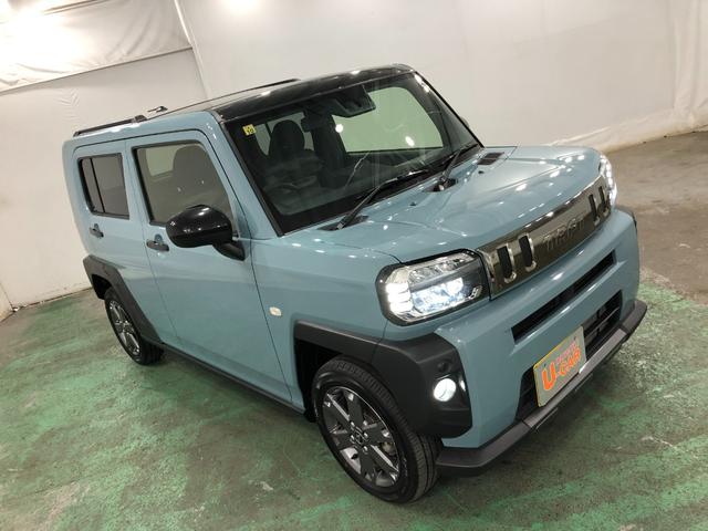 タフトＧターボ　ダーククロムベンチャー　走行距離１３１９３キロ１年保証距離無制限　走行距離１３１９３キロ　純正マット　サイドエアバッグ　ＬＥＤヘッドランプ　アイドリングストップ　シートヒーター　プッシュボタンスタート　オート格納式ドアミラー　キーフリー（埼玉県）の中古車