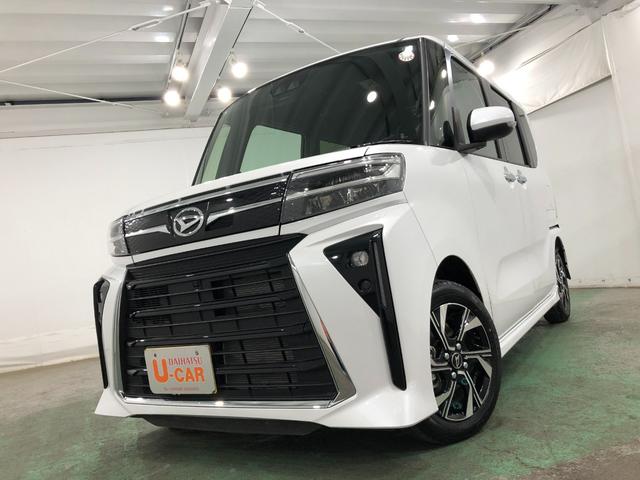 タントカスタムＸ　走行距離３６３８キロ／シートヒーター／純正マット１年保証距離無制限　走行距離３６３８キロ　純正マット　サイドエアバッグ　ＬＥＤヘッドランプ　アイドリングストップ　シートヒーター　両側電動スライドドア　プッシュボタンスタート　オート格納式ドアミラー（埼玉県）の中古車