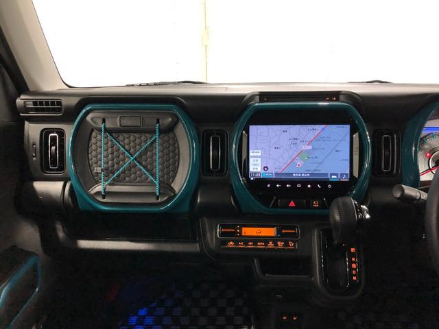 ハスラーハイブリッドＸターボ　車検整備付／走行１５３８２キロ／ナビ１年保証距離無制限　走行距離１５３８２キロ　車検整備付　フルセグナビ　全周囲カメラ　ドラレコ　カーペットマット　サイドエアバッグ　ＬＥＤヘッドランプ　アイドリングストップ　電動格納式ドアミラー（埼玉県）の中古車