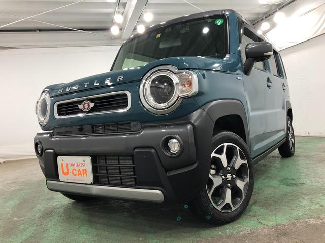 ハスラーハイブリッドＸターボ　車検整備付／走行１５３８２キロ／ナビ１年保証距離無制限　走行距離１５３８２キロ　車検整備付　フルセグナビ　全周囲カメラ　ドラレコ　カーペットマット　サイドエアバッグ　ＬＥＤヘッドランプ　アイドリングストップ　電動格納式ドアミラー（埼玉県）の中古車