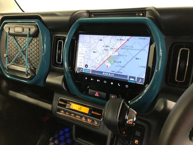 ハスラーハイブリッドＸターボ　車検整備付／走行１５３８２キロ／ナビ１年保証距離無制限　走行距離１５３８２キロ　車検整備付　フルセグナビ　全周囲カメラ　ドラレコ　カーペットマット　サイドエアバッグ　ＬＥＤヘッドランプ　アイドリングストップ　電動格納式ドアミラー（埼玉県）の中古車
