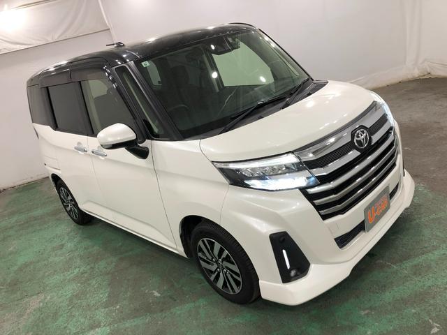 ルーミーカスタムＧ　走行距離２６１９２キロ／バックカメラ／ドラレコ１年保証距離無制限　走行距離２６１９２キロ　ディスプレイオーディオ　バックカメラ　ブルートゥース　ドラレコ　純正マット　ＬＥＤヘッドランプ　アイドリングストップ　両側電動スライドドア　キーフリー（埼玉県）の中古車
