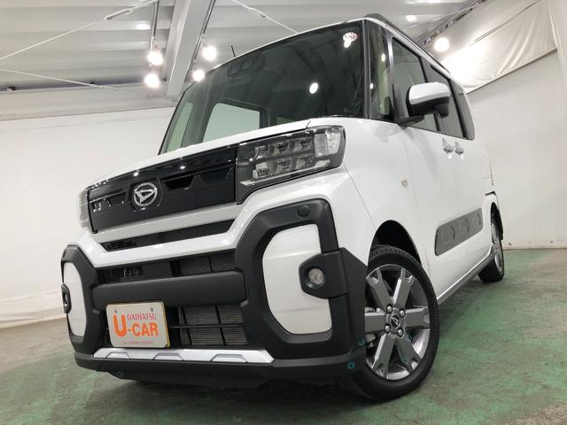 タントファンクロスターボ　４ＷＤ／走行距離７３１０キロ／純正マット１年保証距離無制限　走行距離７３１０キロ　純正マット　サイドエアバッグ　ＬＥＤヘッドランプ　アイドリングストップ　シートヒーター　両側電動スライドドア　プッシュボタンスタート　オート格納式ドアミラー（埼玉県）の中古車