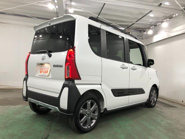 タントファンクロスターボ　４ＷＤ／走行距離７３１０キロ／純正マット１年保証距離無制限　走行距離７３１０キロ　純正マット　サイドエアバッグ　ＬＥＤヘッドランプ　アイドリングストップ　シートヒーター　両側電動スライドドア　プッシュボタンスタート　オート格納式ドアミラー（埼玉県）の中古車