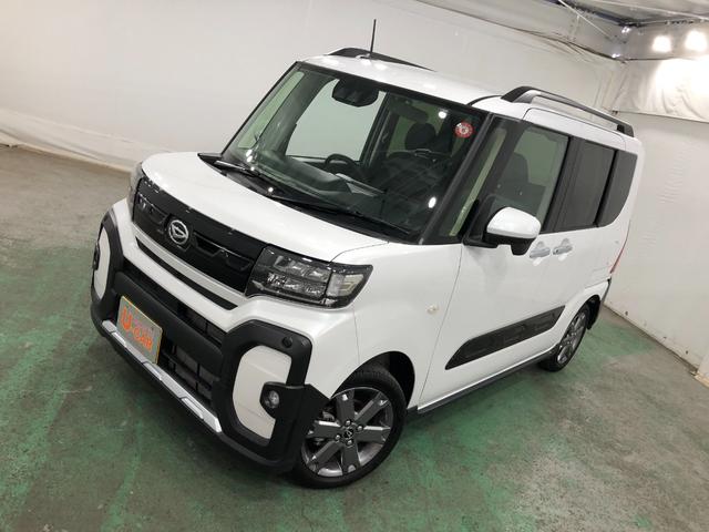 タントファンクロスターボ　４ＷＤ／走行距離７３１０キロ／純正マット１年保証距離無制限　走行距離７３１０キロ　純正マット　サイドエアバッグ　ＬＥＤヘッドランプ　アイドリングストップ　シートヒーター　両側電動スライドドア　プッシュボタンスタート　オート格納式ドアミラー（埼玉県）の中古車