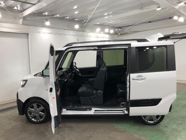 タントファンクロスターボ　４ＷＤ／走行距離７３１０キロ／純正マット１年保証距離無制限　走行距離７３１０キロ　純正マット　サイドエアバッグ　ＬＥＤヘッドランプ　アイドリングストップ　シートヒーター　両側電動スライドドア　プッシュボタンスタート　オート格納式ドアミラー（埼玉県）の中古車