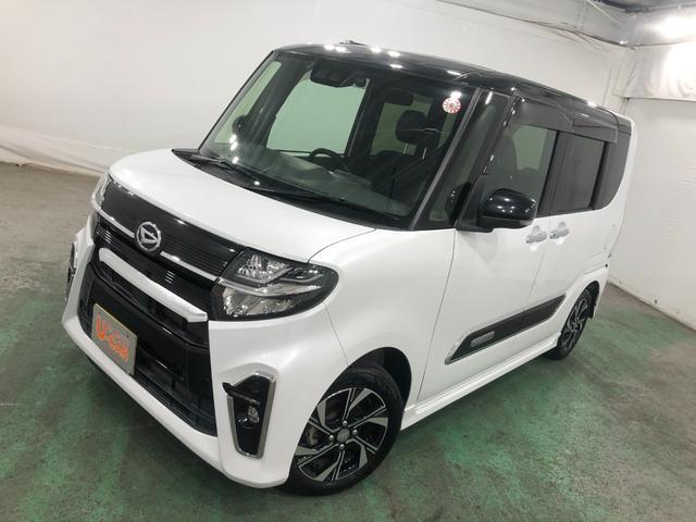 タントカスタムＸセレクション　車検整備付　純正ナビ・バックモニター１年保証距離無制限　走行距離２６７９６キロ　ＦＲドラレコ　ＥＴＣ　サイドエアバッグ　ＬＥＤヘッドランプ　アイドリングストップ　シートヒーター　両側電動スライドドア（埼玉県）の中古車