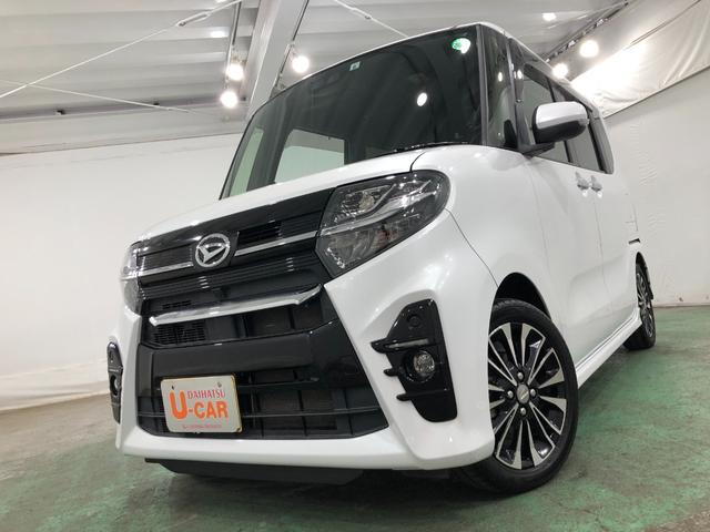 タントカスタムＲＳ　純正ナビ・バックモニター・ＥＴＣ付一年保証・走行距離無制限　走行距離５９４７１キロ　サイドエアバッグ　ＬＥＤヘッドランプ　左右シートヒーター　左右パワースライドドア　クリアランスソナー（埼玉県）の中古車
