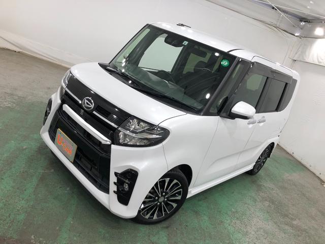 タントカスタムＲＳ　純正ナビ・バックモニター・ＥＴＣ付一年保証・走行距離無制限　走行距離５９４７１キロ　サイドエアバッグ　ＬＥＤヘッドランプ　左右シートヒーター　左右パワースライドドア　クリアランスソナー（埼玉県）の中古車