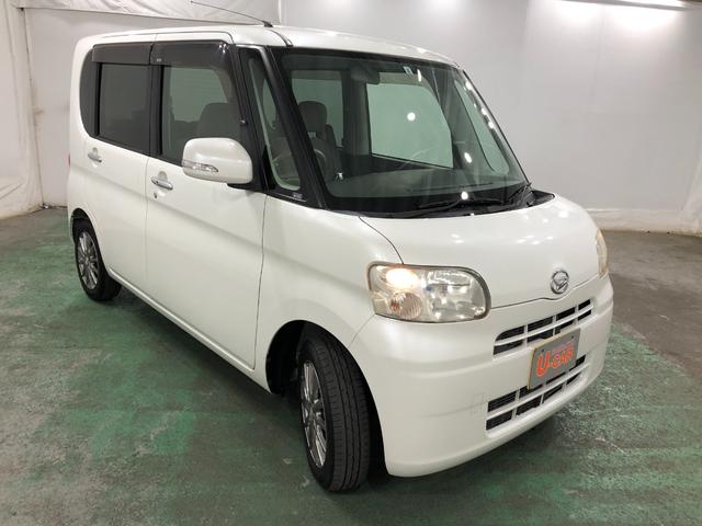 タントＧ　走行距離７３５４７キロ／ワンセグナビ／カーペットマット１年保証距離無制限　走行距離７３５４７キロ　ワンセグナビ　純正カーペットマット　助手席エアバッグ　片側電動スライドドア　オートエアコン（埼玉県）の中古車