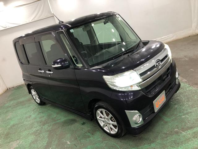 タントカスタムＸ　ＳＡ　走行距離５１０９８キロ／純正ナビ／ドラレコ１年保証距離無制限　走行距離５１０９８キロ　純正フルセグナビ　バックカメラ　ドラレコ　純正マット　ＬＥＤヘッドランプ　アイドリングストップ　片側電動スライドドア　プッシュボタンスタート　キーフリー（埼玉県）の中古車