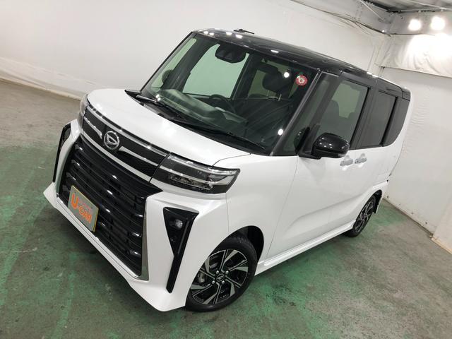 タントカスタムＸ　走行３３キロ／ＬＥＤヘッドランプ／シートヒーター１年保証距離無制限　走行距離３３キロ　純正マット　サイドエアバッグ　ＬＥＤヘッドランプ　アイドリングストップ　シートヒーター　両側電動スライドドア　プッシュボタンスタート　オート格納式ドアミラー（埼玉県）の中古車