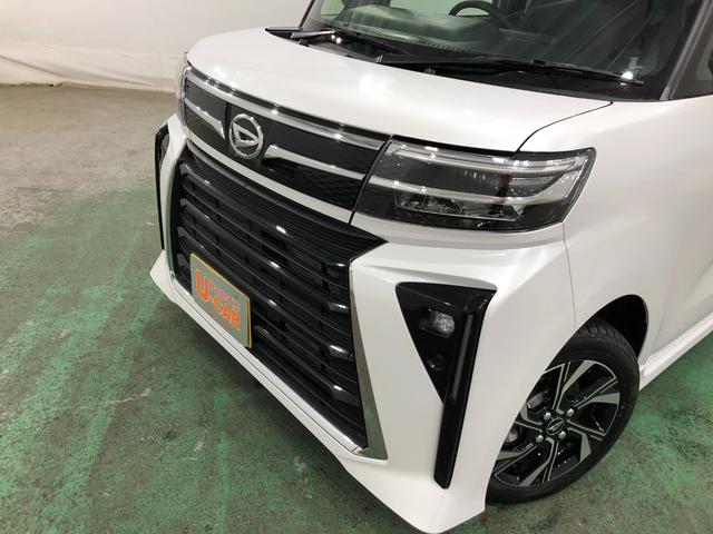 タントカスタムＸ　走行３３キロ／ＬＥＤヘッドランプ／シートヒーター１年保証距離無制限　走行距離３３キロ　純正マット　サイドエアバッグ　ＬＥＤヘッドランプ　アイドリングストップ　シートヒーター　両側電動スライドドア　プッシュボタンスタート　オート格納式ドアミラー（埼玉県）の中古車